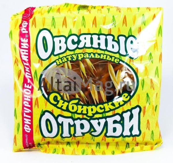 Отруби овсяные сибирские натуральные 200 г фотография