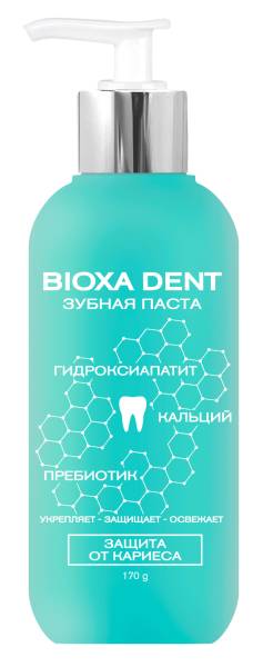 Зубная паста Bioxa Dent Защита от кариеса Фэмили Косметик 170г фотография