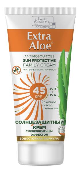 Вилсен солнцезащитный крем SPF30 для всей семьи Extra Aloe 100мл фотография
